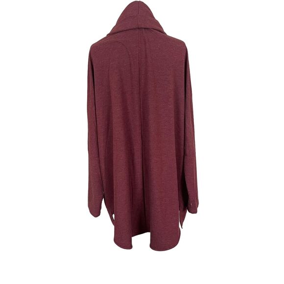 Soft Surroundings Plus One Size Popover Top Cowl Neck Dolman Lounge - Picture 8 of 10